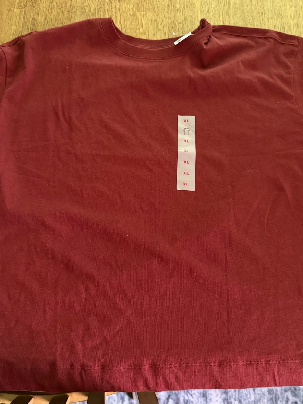Old Navy Vintage Tee Solid Burgundy